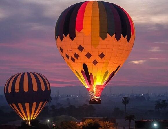 Sunrise Hot Air Balloon Ride in Luxor with Hotel Pickup
