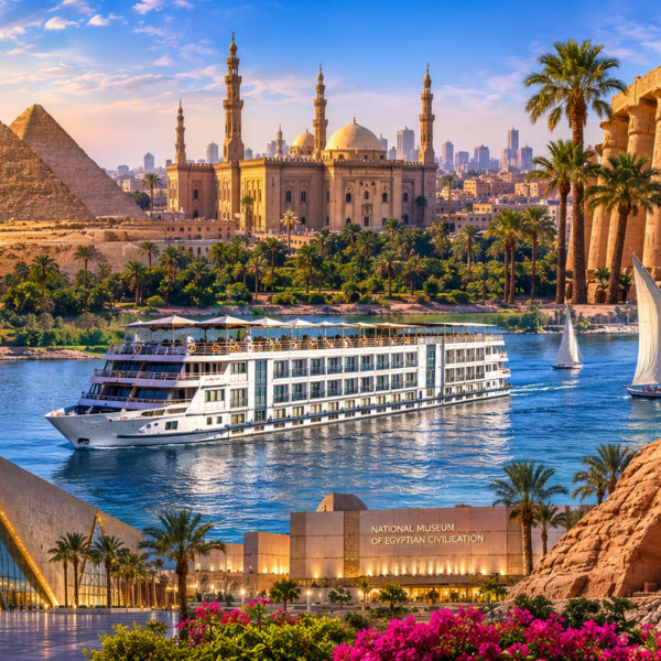 7 Nights Cairo, Luxor and Nile Cruise Adventure